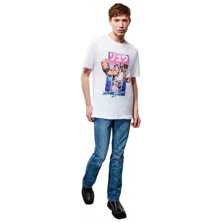 T-shirt blanc Ryu Street Fighter