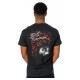 T-shirt noir Exorciste avec design graphique