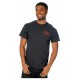 T-shirt noir Exorciste avec design graphique