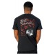 T-shirt noir Exorciste avec design graphique