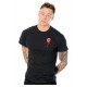 T-shirt noir Ça avec design de Pennywise