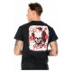 T-shirt noir Ça avec design de Pennywise