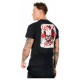 T-shirt noir Ça avec design de Pennywise