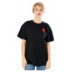 T-shirt noir Ça avec design de Pennywise