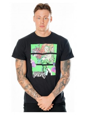 T-shirt noir Gotham City Sirens Poison Ivy