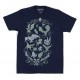 T-shirt bleu Harry Potter créatures magiques