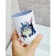 Vaso para cepillo Studio Ghibli con diseño de Totoro