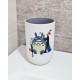 Vaso para cepillo Studio Ghibli con diseño de Totoro