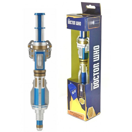 Linterna Réplica Destornillador Sónico Doctor Who 12th Doctor
