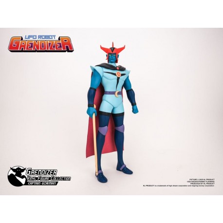 Figura de vinilo Captain Gorman de Grendizer 25 cm