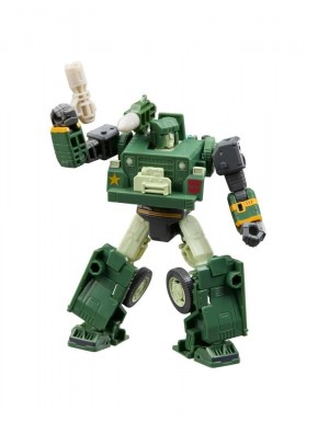 Figura Autobot Hound de Transformers en modo robot y vehículo