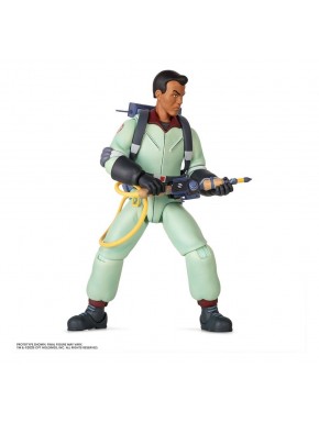 Figura Winston Zeddemore Ghostbusters com proton pack