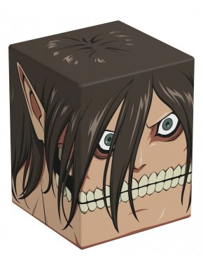 Caixa colecionável Squaroes de Attack on Titan com design do Titã