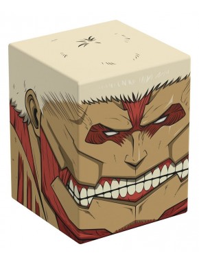 Caixa colecionável com design do Titã Blindado de Attack on Titan