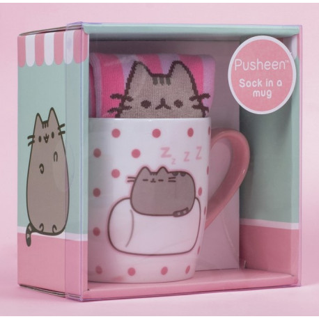 Pack de Regalo Calcetines + Taza Pusheen Marshmallow