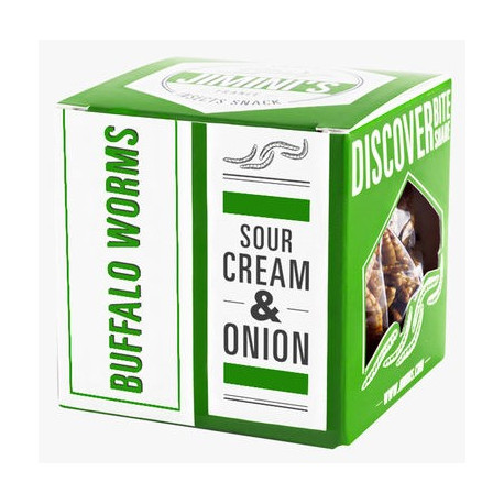 Snack Worms Buffalo Cream of Onion Jimini's