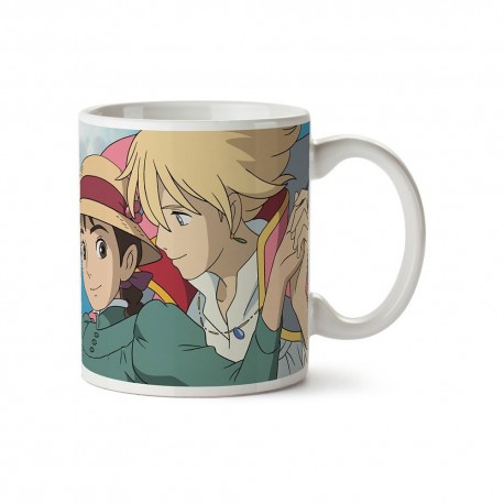 Caneca de cerâmica de O Castelo Andante, Studio Ghibli