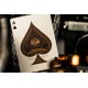 Baralho de cartas James Bond 007 com design dourado e preto