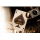 Baralho de cartas James Bond 007 com design dourado e preto