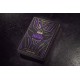 Cartas de jogar Black Panther da Marvel com design roxo e preto