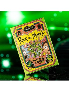Caja de cartas Rick and Morty colorida