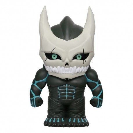 Hucha de PVC Kaiju No. 8 con diseño detallado
