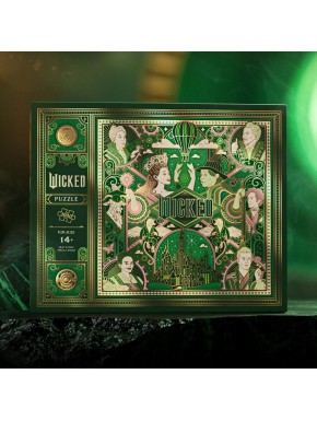 Quebra-cabeça Wicked 1000 peças com design esmeralda