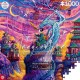 Puzzle de 1000 peças Roch Urbaniak com dragão e céu estrelado