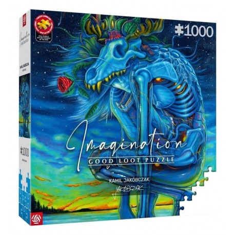 Puzzle de 1000 piezas Kamil Jakóbczak Bialy Wilk