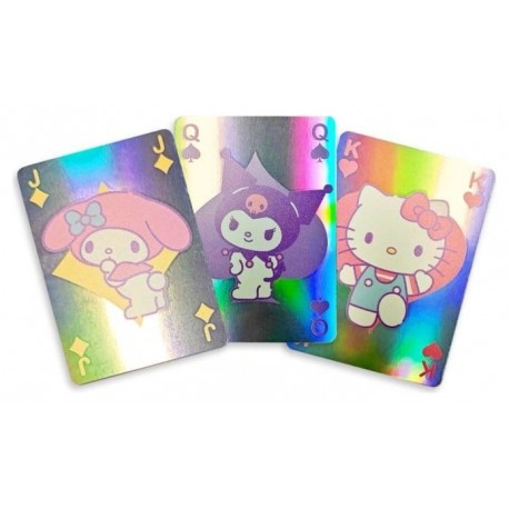 Baraja Holográfica Hello Kitty & Friends Cupcake de Sanrio