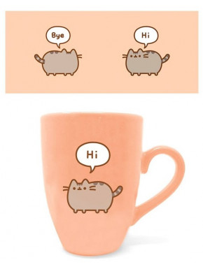 Taza Pusheen saludando