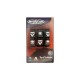 Set de dados Heroscape Utgar con símbolos de combate
