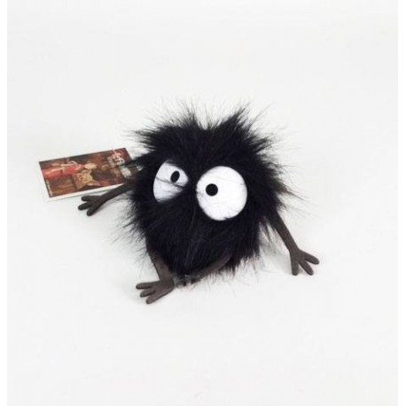 Colgante peluche Noiraude negro de Studio Ghibli