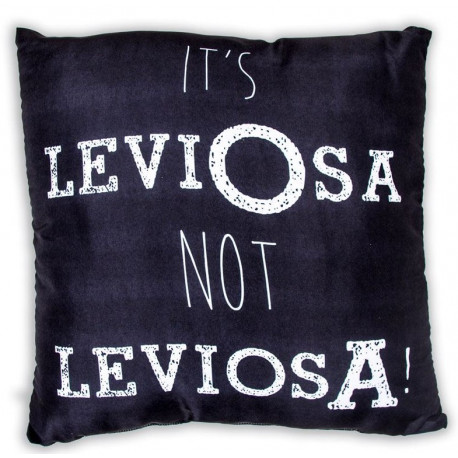 Coussin Harry Potter C'est Leviosa, Pas Leviosá