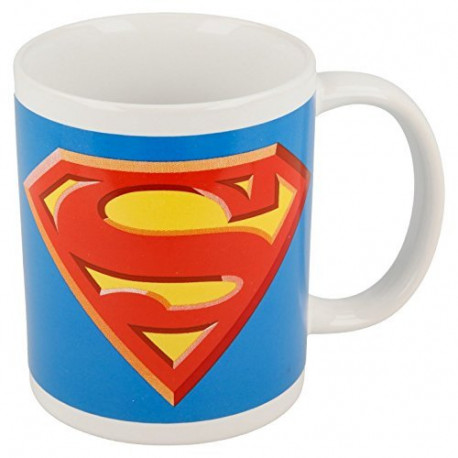 Taza Superman Classic Logo Roja