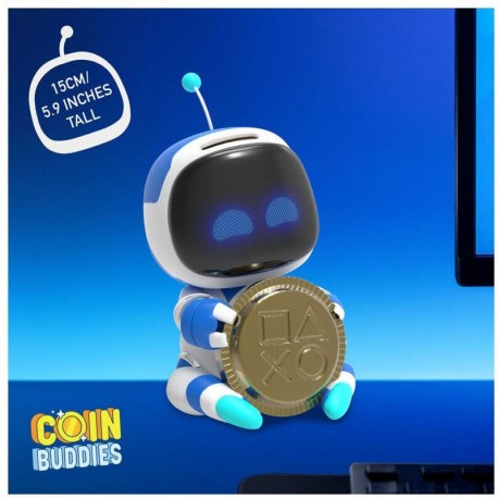 Cofrinho Astro Bot com som, design oficial 15 cm