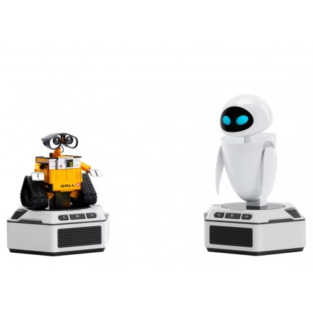 Robosen Mini Robots WALL-E e EVA em bases