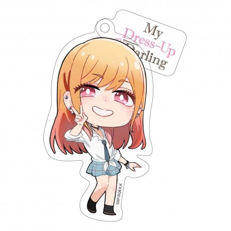 Chaveiro estilo chibi da Marin de My Dress-Up Darling