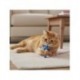 Baguette jouet Stitch bleue pour chats