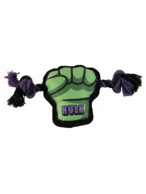 Brinquedo corda dental para cachorro com design Marvel Hulk