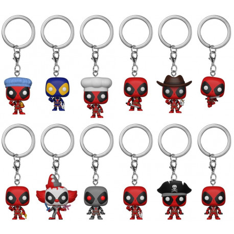 Mini figura Funko Pop surpresa Deadpool Marvel