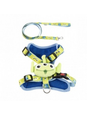 peitoral e guia Toy Story azul e amarelo