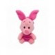 Porte-clés Porcinet peluche rose avec anneau