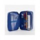 Estuche azul de Sonic con accesorios escolares
