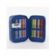 Trousse bleue Sonic avec accessoires scolaires