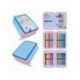 Trousse bleue de Frozen avec accessoires scolaires