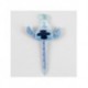 Stylo suspendu bleu avec figurine Stitch