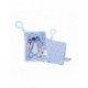 Carnet suspendu de Stitch en bleu avec crochet