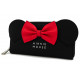 Carteira preta Minnie Mouse da Loungefly