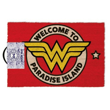 Capacho Wonder Woman Paradise Island da DC Comics